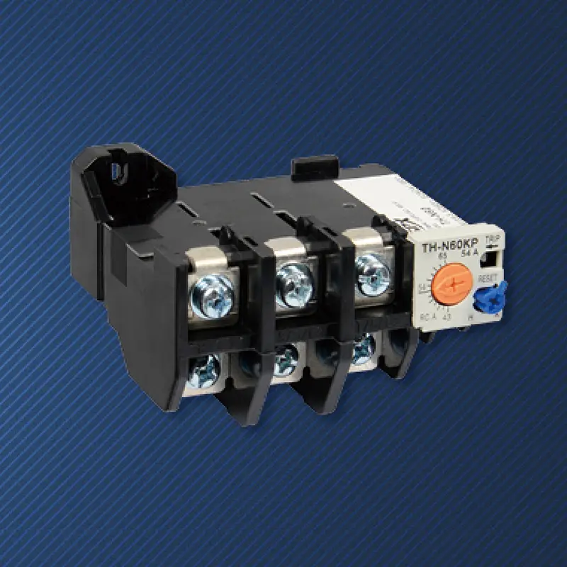 Relè di sovraccarico termico a 3 poli e 2 elementi